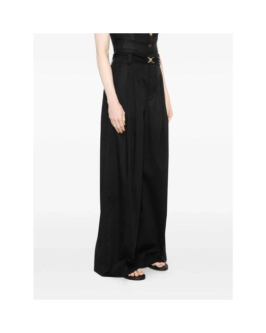 Twinset Black Wide Trousers