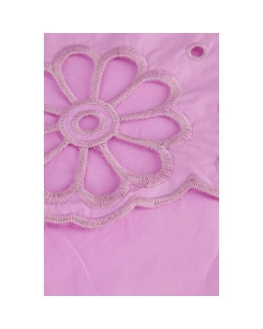 Ibana Purple Chices Maxikleid