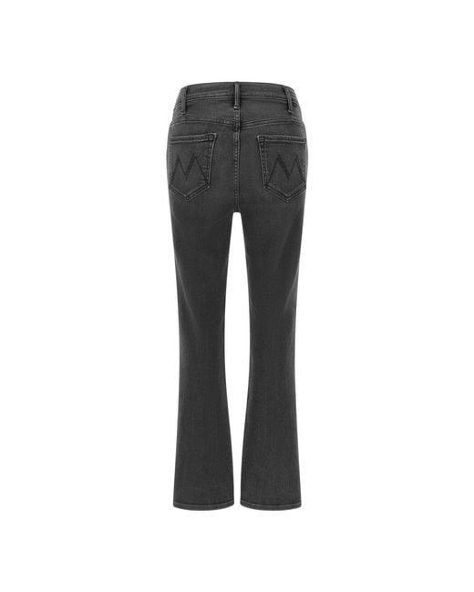 Mother Gray Flare Jeans