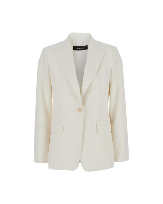 Max Mara Blazers in het White