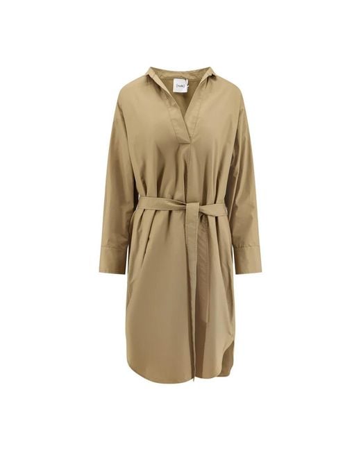 Nude Natural Shirt Dresses