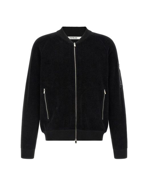 Tatras Black Bomber Jackets for men