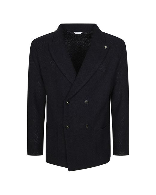 Manuel Ritz Blue Blazers for men