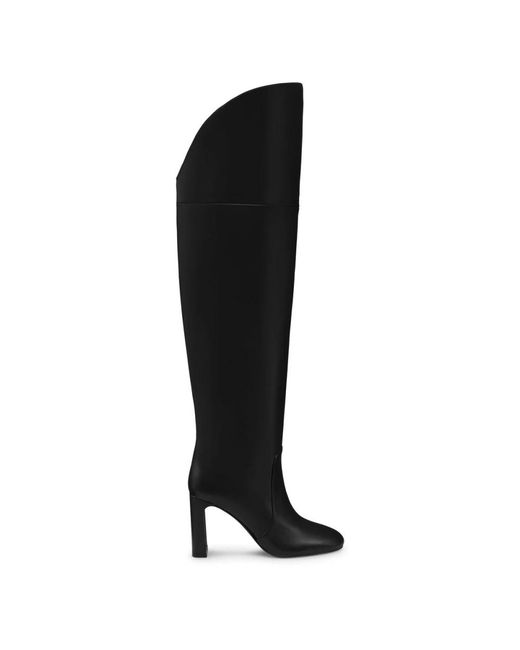 Stuart Weitzman Black Over-Knee Boots