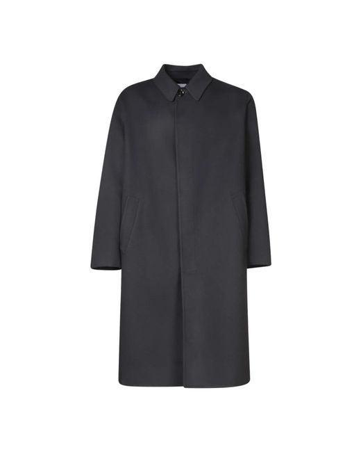 Lardini Black Single-Breasted Coats for men