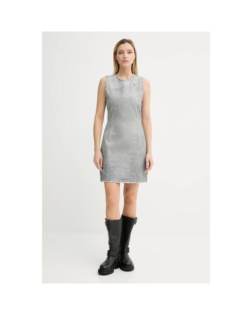 Won Hundred Denim Jurk in het Gray