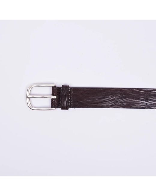 Orciani Purple Belts for men