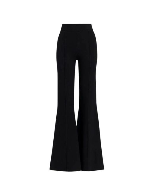 Essentiel Antwerp Black Wide Trousers