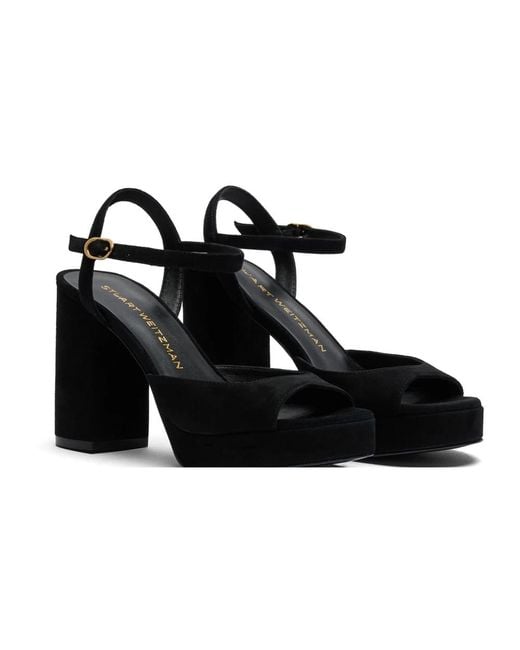 Stuart Weitzman High Heel Sandals in het Black