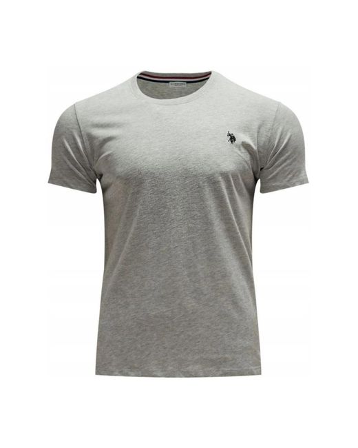 U.S. POLO ASSN. Gray T-Shirts for men