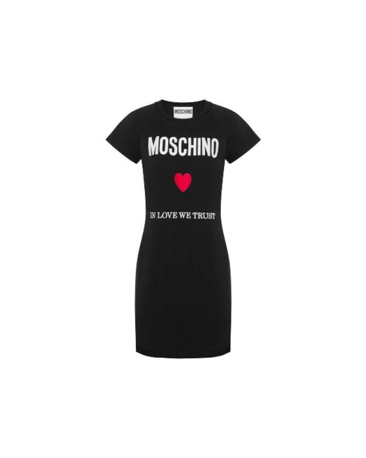Moschino Black Short Dresses