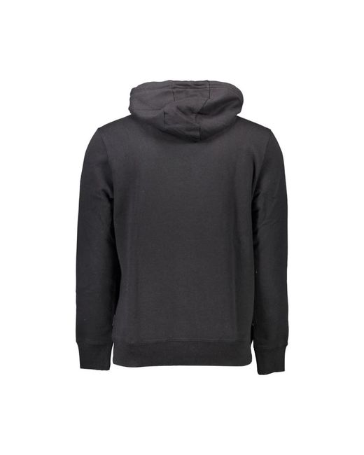 Napapijri Black Hoodies for men