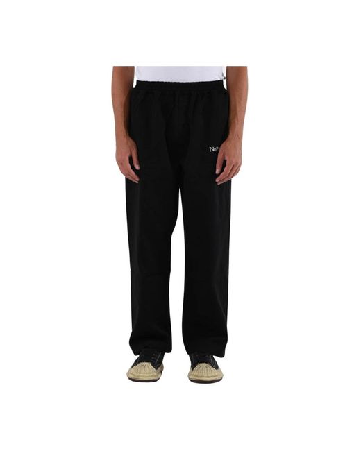 Aries Black Wide Trousers for men
