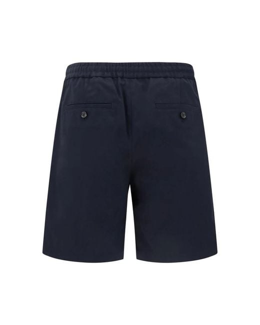 AMI Blauwe Casual Shorts in het Blue voor heren