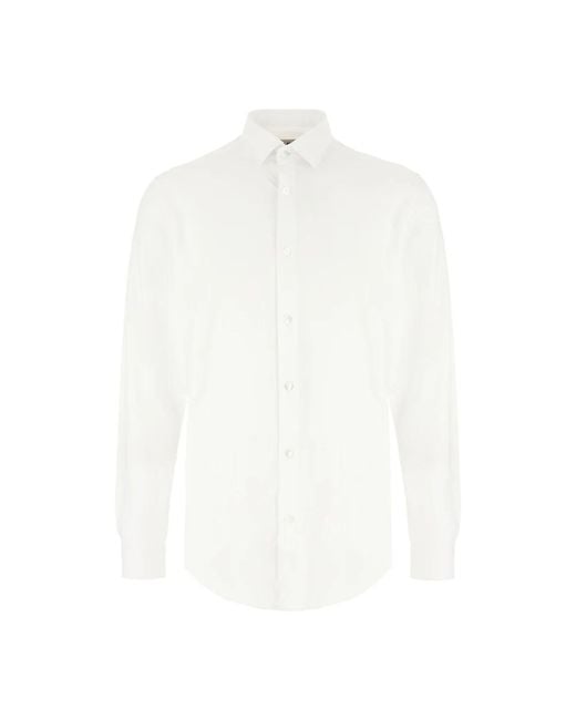 Corneliani White Formal Shirts for men