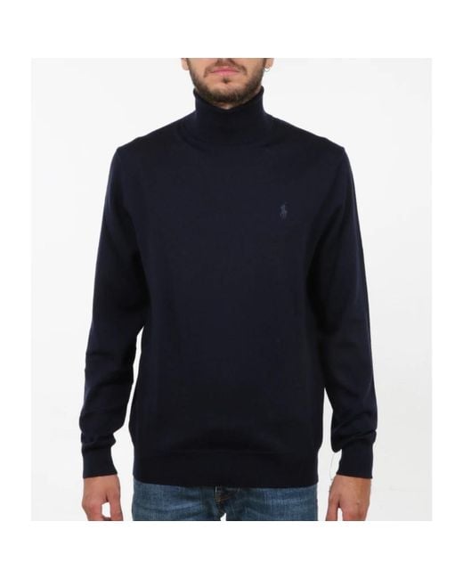 Polo Ralph Lauren Blue Turtlenecks for men