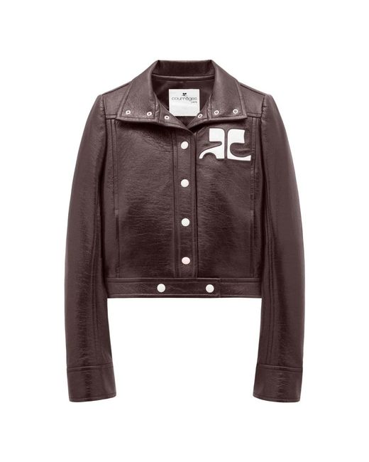 Courreges Brown Light Jackets
