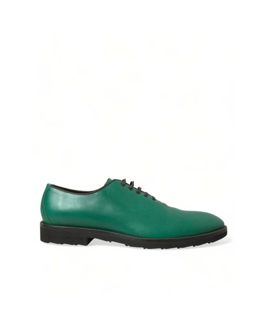 Business scarpe di Dolce & Gabbana in Green da Uomo