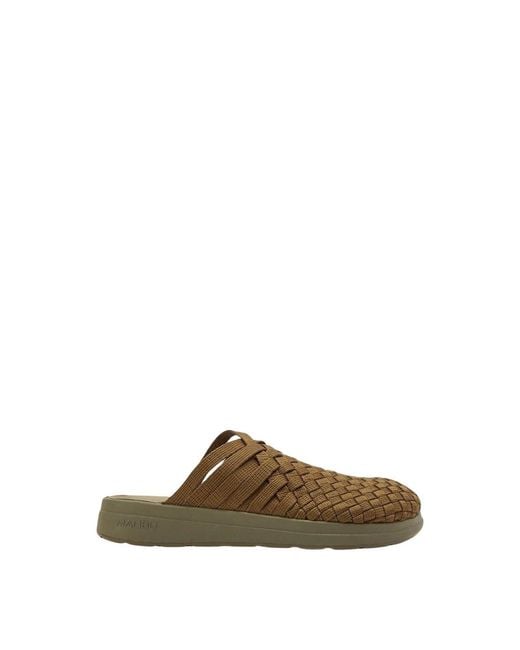 Malibu Sandals Brown Mules for men