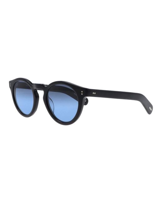 Oliver Peoples Klassische runde acetat-sonnenbrille in Blue für Herren