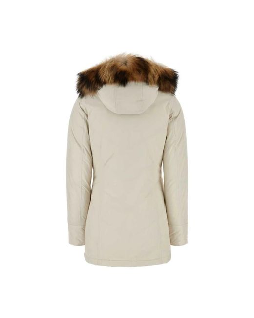 Milky cream parka di Woolrich in Natural
