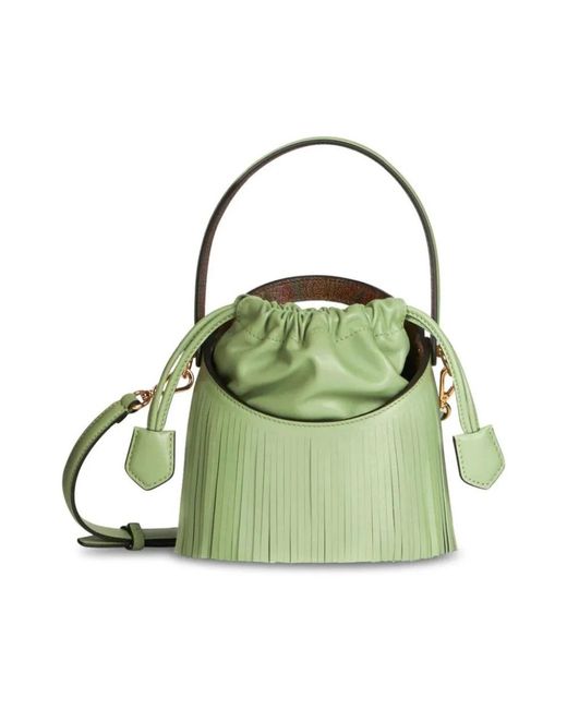 Etro Green Bucket Bags