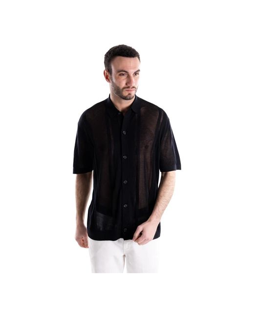 Cardigans Paolo Pecora de hombre de color Black