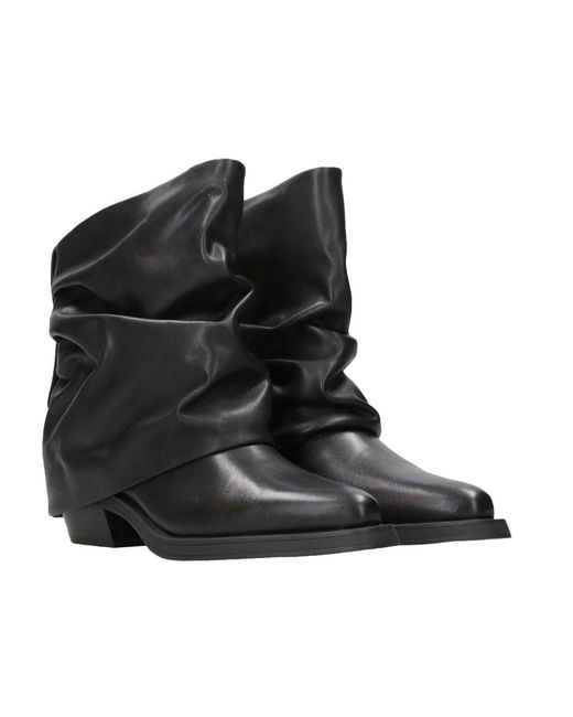 Ash Black Loren Ankle Boot