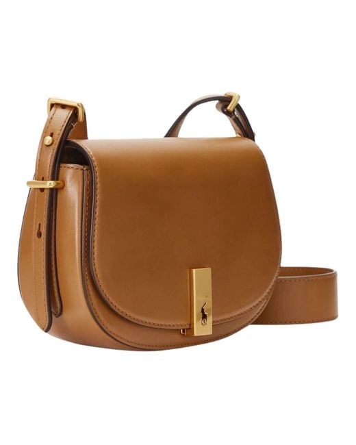 Polo Ralph Lauren Brown Cross Body Bags