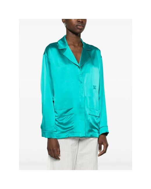 Max Mara Blue Blazers