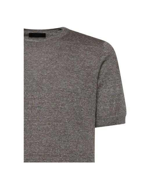 Fay Gray Round-Neck Knitwear for men