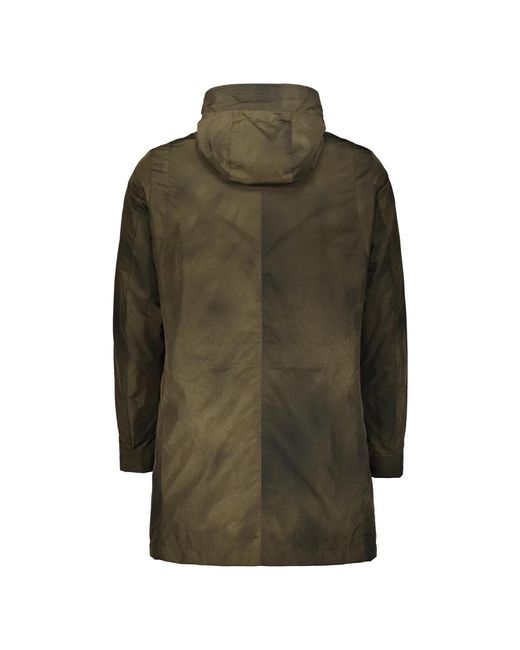 Parkas Moorer de hombre de color Green