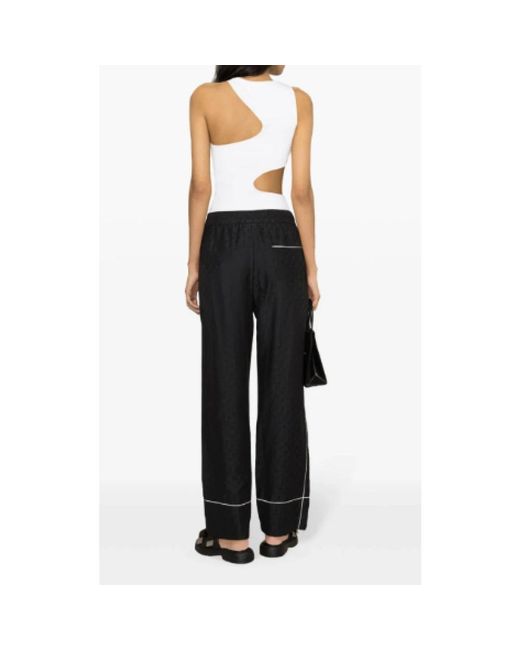 Off-White c/o Virgil Abloh Black Wide Trousers