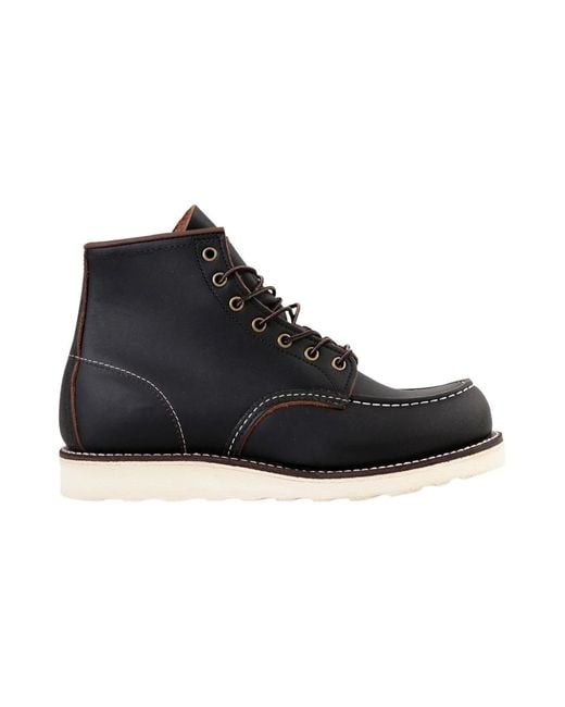 Laced Shoes Red Wing de hombre de color Black