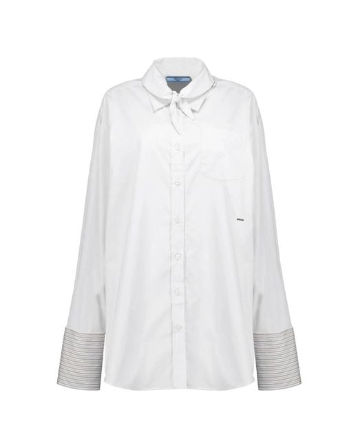 Shirts Prada de color White