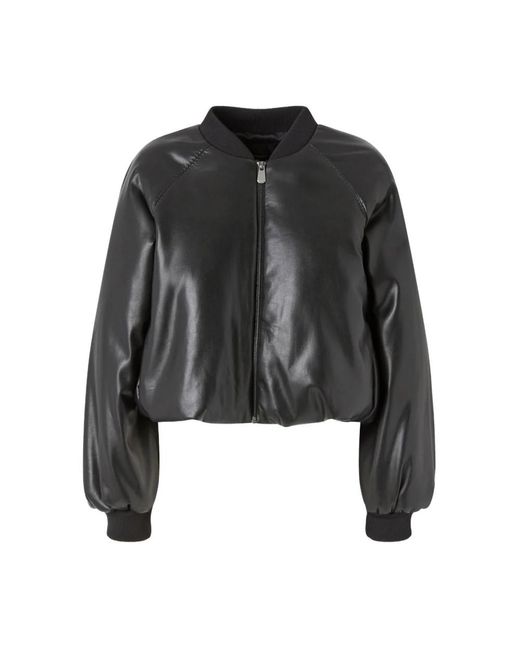 Bomber Jackets Pinko de color Black