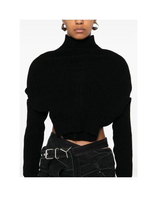 Rick Owens Black Turtlenecks