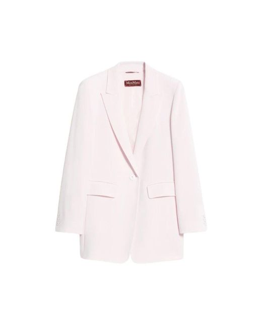 Blazers Max Mara en coloris Pink