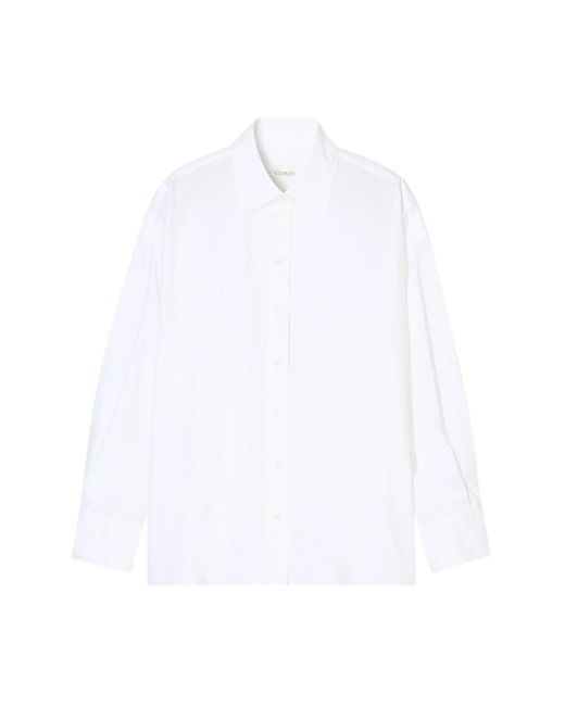 Shirts Closed de color White