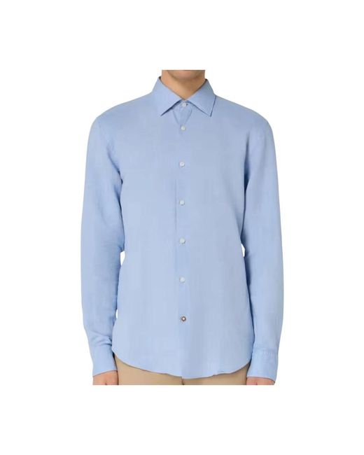 Boss Blue Formal Shirts for men