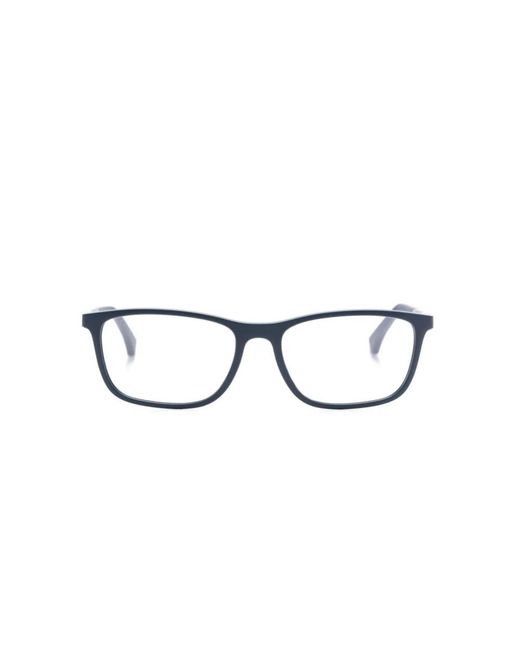 Emporio Armani Brown Glasses for men