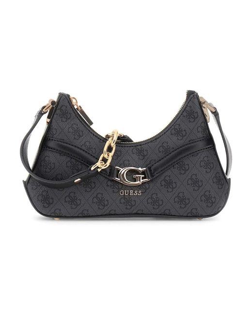 Guess Black Shoulder Bags