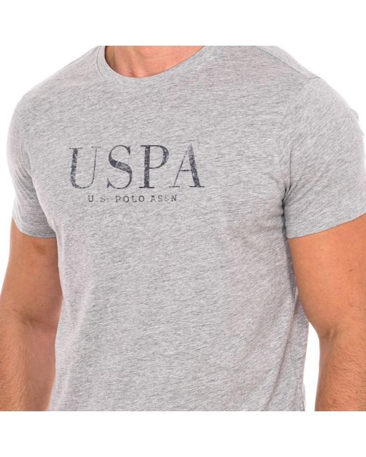 U.S. POLO ASSN. Gray T-Shirts for men