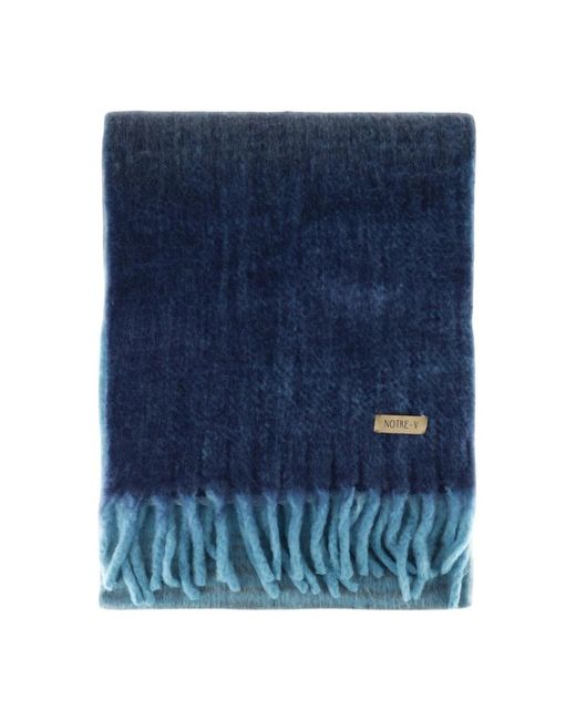 Notre-v Blue Eleganter Blauer Schal