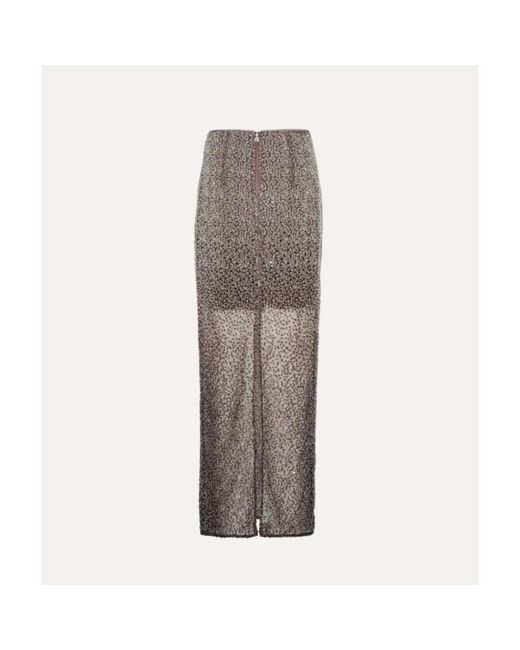 Maxi Skirts ROTATE BIRGER CHRISTENSEN en coloris Gray