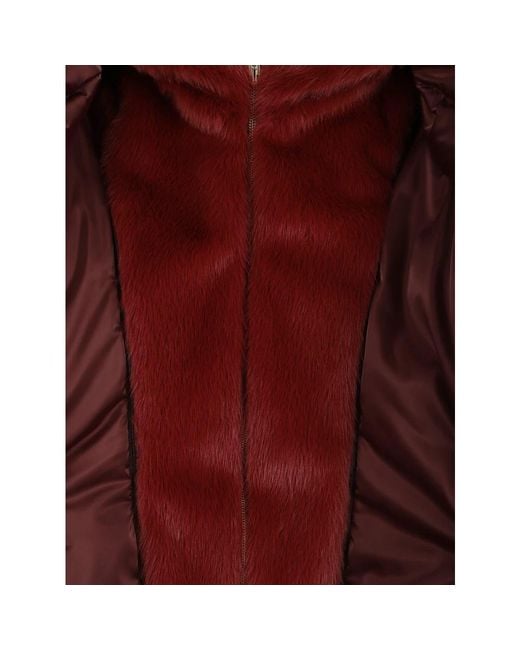 Herno Red A-Shape Down Coat