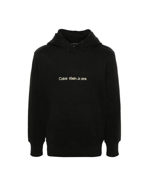 Calvin Klein Black Hoodies for men