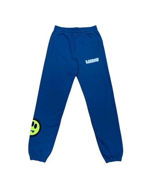 Barrow Blue Sweatpants for men