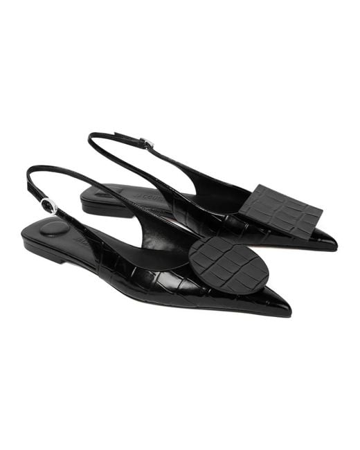 Jacquemus Black Ballerinas