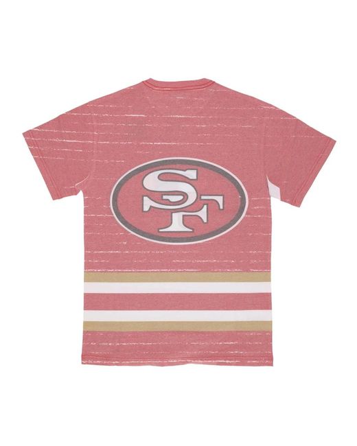Mitchell & Ness Pink T-Shirts for men